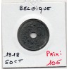 Belgique Gand 50 centimes 1918 Sup, KM 83 pièce de monnaie