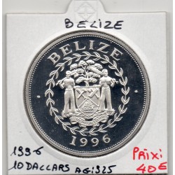 Belize 10 dollars 1996 FDC, KM 127 pièce de monnaie