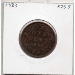 Canada 1 cent 1896 TTB, KM 7 pièce de monnaie