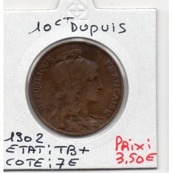 10 centimes Dupuis 1902 TB+, France pièce de monnaie