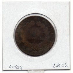 10 centimes Cérès 1874 K Bordeaux B, France pièce de monnaie