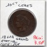 10 centimes Cérès 1871Grand A Paris TB- , France pièce de monnaie