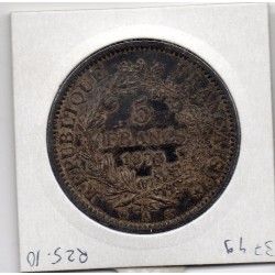 5 francs Hercule 1873 A Paris Sup-, France pièce de monnaie