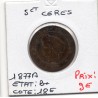 5 centimes Cérès 1877 A Paris B, France pièce de monnaie