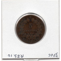 5 centimes Cérès 1890 TB-, France pièce de monnaie