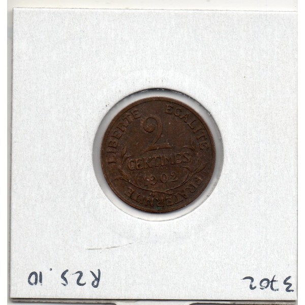2 centimes Dupuis 1902 Sup-, France pièce de monnaie