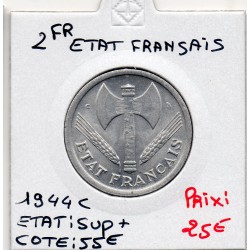 2 francs Francisque Bazor 1944 C Castelsarrasin Sup+, France pièce de monnaie