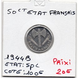 50 centimes Francisque Bazor 1944 B Beaumont Spl, France pièce de monnaie