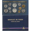Coffret FDC Fleur de coins France 1986 avec les 12 pièces de monnaies en Franc