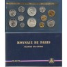 Coffret FDC Fleur de coins France 1986 avec les 12 pièces de monnaies en Franc