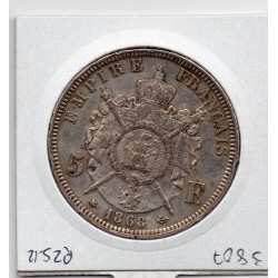 5 francs Napoléon III tête laurée 1868 A Paris TTB+, France pièce de monnaie