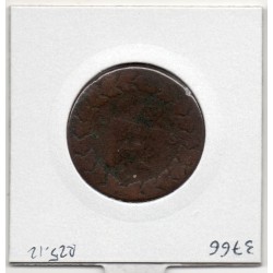 5 centimes Dupré An 9 G Genève B-, France pièce de monnaie