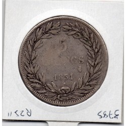 5 francs Louis Philippe 1831 I tranche Creux Limoges TB, France pièce de monnaie