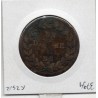 1 décime siège Strasbourg 1815 BB Louis XVIII B, France pièce de monnaie