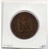 10 centimes Napoléon III tête laurée 1862 BB Strasbourg TB, France pièce de monnaie