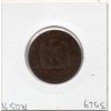 5 centimes Napoléon III tête nue 1855 B Ancre TB, France pièce de monnaie