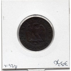 5 centimes Napoléon III tête nue 1854 MA Marseille TB+, France pièce de monnaie