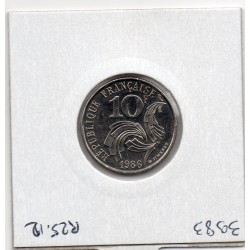 10 francs Jimenez 1986 Spl, France pièce de monnaie