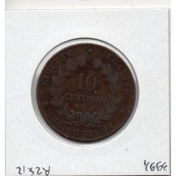 10 centimes Cérès 1881 A Paris B+, France pièce de monnaie