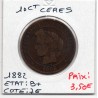 10 centimes Cérès 1882 A Paris B+, France pièce de monnaie