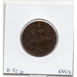 5 centimes Dupuis 1910 TTB-, France pièce de monnaie