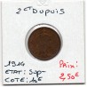 2 centimes Dupuis 1914 Sup-, France pièce de monnaie