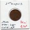 2 centimes Dupuis 1914 Sup-, France pièce de monnaie