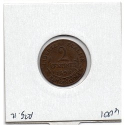 2 centimes Dupuis 1899 TTB+, France pièce de monnaie