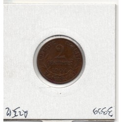 2 centimes Dupuis 1904 TTB, France pièce de monnaie
