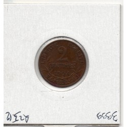 2 centimes Dupuis 1904 TTB, France pièce de monnaie