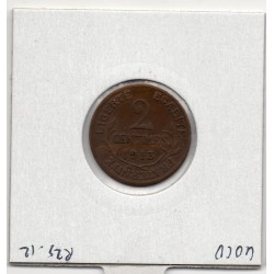 2 centimes Dupuis 1913 TTB+, France pièce de monnaie