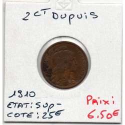 2 centimes Dupuis 1910 Sup-, France pièce de monnaie