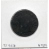 1 sol aux balances 1793 AA Metz TB-, France pièce de monnaie