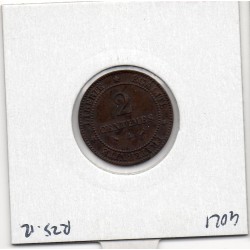 2 centimes Cérès 1883 TTB+, France pièce de monnaie