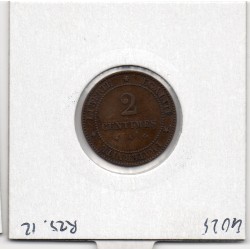 2 centimes Cérès 1877 A Paris TTB, France pièce de monnaie