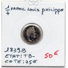 1/4 Franc Louis Philippe 1839 B Rouen TB-, France pièce de monnaie