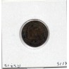 2 centimes Napoléon III tête nue 1855 petit D chien grand Lion TTB-, France pièce de monnaie
