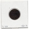 2 centimes Napoléon III tête nue 1854 petit D petit lion Lyon TB-, France pièce de monnaie