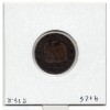 2 centimes Napoléon III tête nue 1857 A Paris B, France pièce de monnaie