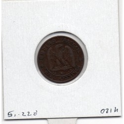 2 centimes Napoléon III tête nue 1857 K bordeaux TB-, France pièce de monnaie