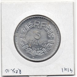 5 francs Lavrillier 1949 B Beaumont Sup+, France pièce de monnaie