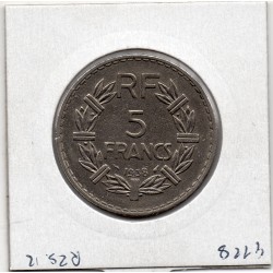 5 francs Lavrillier 1938 Sup-, France pièce de monnaie