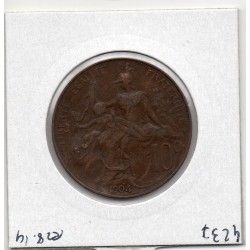 10 centimes Dupuis 1904 TTB, France pièce de monnaie