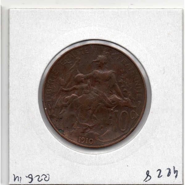 10 centimes Dupuis 1910 TB+, France pièce de monnaie