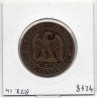 10 centimes Napoléon III tête laurée 1862 K Bordeaux TB-, France pièce de monnaie