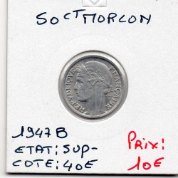 50 centimes Morlon 1947 B Beaumont Sup-, France pièce de monnaie
