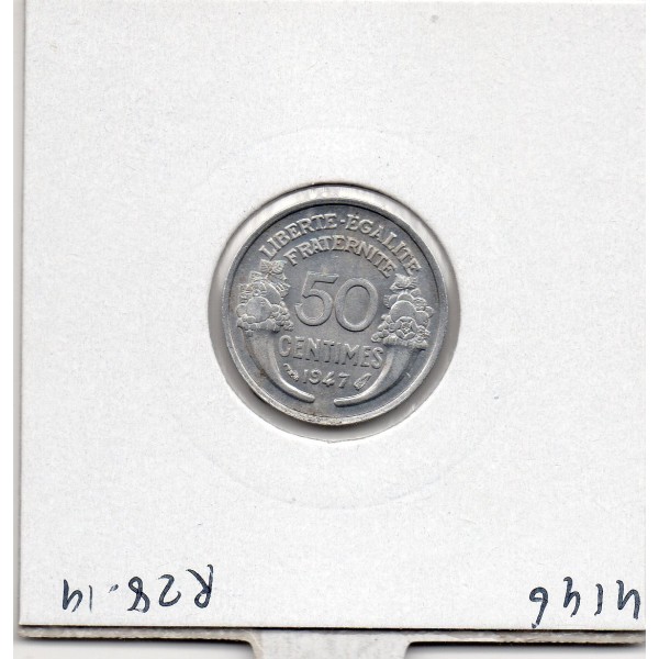 50 centimes Morlon 1947 Sup+, France pièce de monnaie