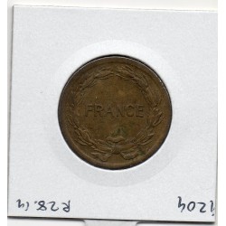 2 francs Philadelphie France Libre 1944 TTB+, France pièce de monnaie