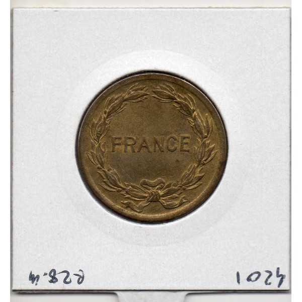 2 francs Philadelphie France Libre 1944 Sup, France pièce de monnaie