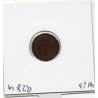 1 centime Napoléon III tête nue 1855 D Ancre Lyon TTB+, France pièce de monnaie